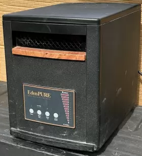 A3705 Edenpure Gen3 Quartz Infrared Portable Space Heater With Remote Efficient
