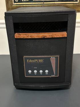 Edenpure A4188tt Gen3 Infrared Portable Space Heater Model 4136 On Casters Works