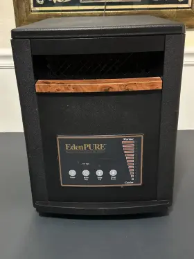 A4188tt Edenpure Gen3 Infrared Portable Space Heater Model 4136 On Casters Works