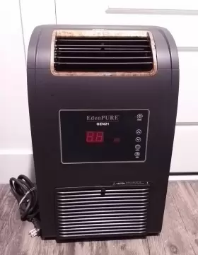 A5473b Edenpure Gen21 Room Heater Electric Large Rooms Wall-hugger Space Nice