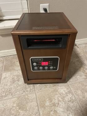 Edenpure A5825 Gen 30 Quartz Infrared Heater Works Amazing