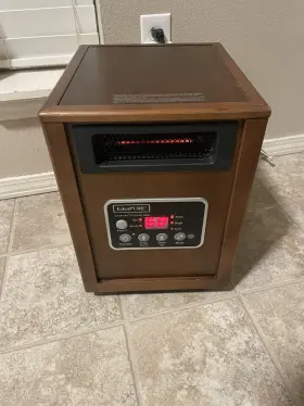 A5825 Edenpure Gen 30 Quartz Infrared Heater Works Amazing