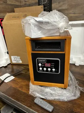 A5827 Edenpure Gen 30 Hybrid Quartz Infrared Heater Humidifier With Remote Included