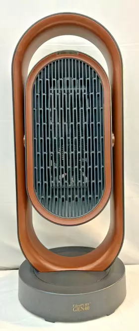 Gen40 Edenpure A5964 Black/bronze/brown-oscillating Tower Space Heater Fan-hot/cold