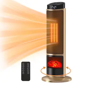 1500w Edx 072031455883 Space Heater For Indoor Use 23 Electric With 7 Light Colors