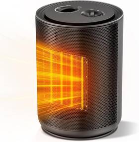Electactic A6hhgvfxj Portable Ceramic Space Heater With Thermostat 1500w Indoor Electric Mini Fan