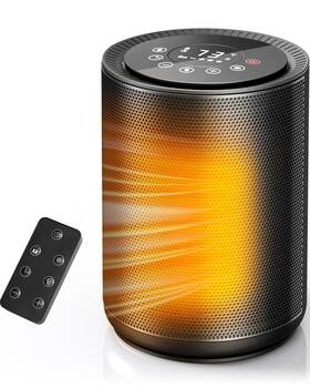 Electactic B0g6dcjsg1 Small Space Heater For Indoor Use Portable Electric With Remo