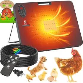F001 Eletol Chicken Coop Heater For Winter Radiant Heat Panel With Overheating Protection
