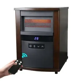 1500w Elevon 810127328679 Space Heaters For Indoor Use Infrared Quartz Wood Cabinet Heate