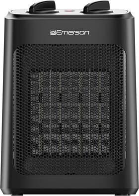 Emerson Sh1501 1500w Electric Space Heater Portable With 3 Level Thermostat Pt