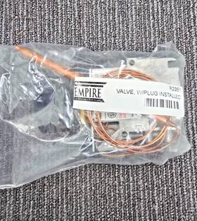 Empire R2351 Gas Valve With Plug For Vent-free Heaters Ng Or Lpg