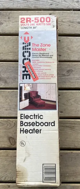 2r-500 Encore Electric Baseboard Heater 30 Inch 240v 500w