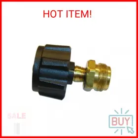 F276133 Enerco Group Inc Mr. Heater Bulk Adapter With Acme Nut X 1 Inch -20 Male Fitting Multicolored