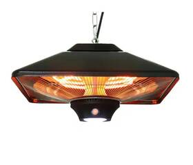 Energ Hea-21288ledblk 1500-watt Infrared Hanging Electric Outdoor Heater