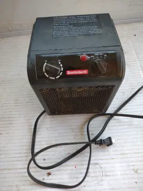 Eh-502 Envirotech Portable Ceramic Heater Black Tested Works