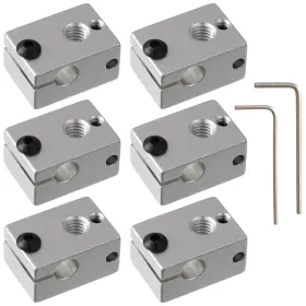 Ep-e3d-mk Eplzon 3d Printer Hotend Heater Block Volcano Apply To E3d V6 Ht-ntc10