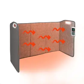 Essuntial 860006911201 Portable Space Heater For Office And Home Foldable Quiet Floor Foot Warmer