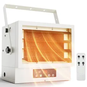 Euhomy 850067168607 Electric Garage Heater 7500 Watt Hard-wired Heaters With Remote Contr