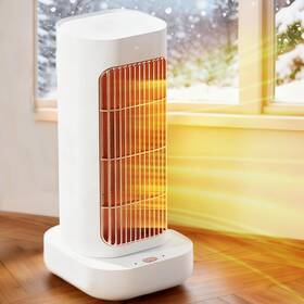 Evoliq 756395947658 Space Heater Small Electric Heaters With 90 Oscillation White