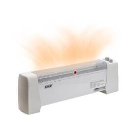 Ez-heat B0dchb9wxy Ez-heat 1500 Watt Baseboard Space Heater Adjustable Thermostat Dent-proof End
