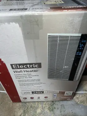 Fsswh2004 Fahrenheat 2000w Wall Heater - Gray