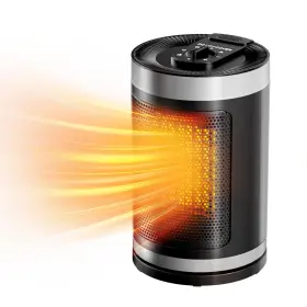 Feculs Official 860012497300 Space Heater Portable Electric With Knob Control 2 Heat Settings Over