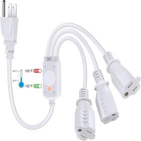 Feekoon Dc-feekoon-134 3 Plug 120v Heat Cable Controller Outdoor Thermostat Controlled Extension Co