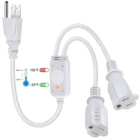 Dc-feekoon-135 Feekoon Thermostatically Controlled Outlet On At 32 F/off 50 F Plug In