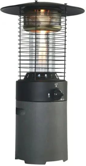 Flamepro 034613143069 Table-top Patio Heater With Adapter Hose