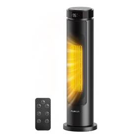Flanur 978318320674 1500w Portable Electric Heater For Large Rooms - Remote Oscillation Timer