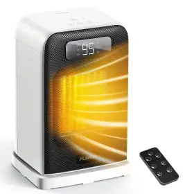 B0g3pk2h7b Flanur Space Heaters For Indoor Use 1500w Small Desk Heater With Remote Thermo