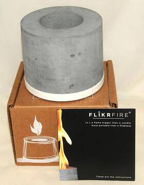 Flickrfire 195893544417 Flikrfire Flame Portable Personal Sm - Heater / Fireplace Brand New In Box