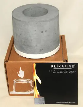 Flickrfire 195893544417 Flikrfire Flame Portable Personal Sm - Heater / Fireplace Brand New In Box