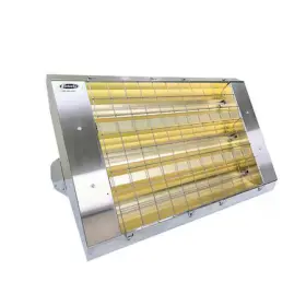 P-30-343-thss Fostoria Infrared Quartz Electric Heater 1 3 Phase Stainless