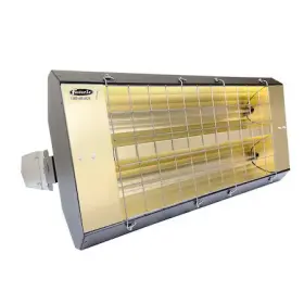 P-90-342-th Fostoria Infrared Quartz Electric Heater 1 Phase Galvanized