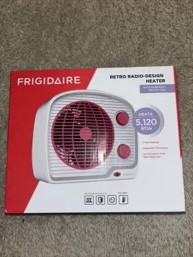 Fgdh1810t-red Frigidaire Retro Radio Design Heater