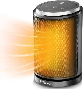 Fsrq23blk02 Frsara Space Heater Small Portable Heaters For Indoor Use 1500w Ptc Black
