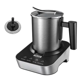 Fmu120-01 Funlavie 4-in-1 Electric Milk Frother And Steamer 400ml 13.5oz Stainless Steel Pitch