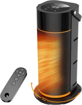 1500w Funtider 313039253263 Space Heater - Portable Heaters For Indoor Use Ptc Ceramic Electric