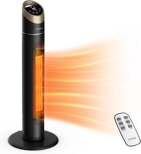 G-ocean V3-20251502bn3 G-ocean 1500w Space Heater New Msrp 130.00 Black