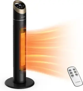 V3-20251502bn3 G-ocean 1500w Space Heater New Msrp 130.00 Black