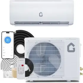Xqbg001avc6fk Garvee 12 000 Btu Mini Split Ac And Heater 22 Seer2 Wifi 110v Energy Saving