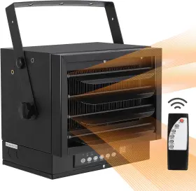 Bvyshekbths-ejfwvdfr8qkdg2b Garveetech Garage Heater 7500w Digital Fan Forced Ceiling Mount Electri