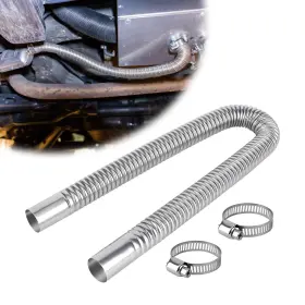 Gasedin In/60cm 23.6 Air Heater Exhaust Pipe 2.5cm/ 1 In Inner Diameter Flexible Exh