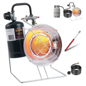 Heater001 Gaspowor Outdoor Multi-use Portable Propane Heater/cooker 18 000 Btu Heater Inch
