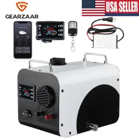 54984 Gearzaar Upgraded 8kw Diesel Air Heater 110v Ac 12v Dc Bluetooth App Control Heating