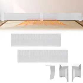 Yy24 Gekufa 4ft 2ft Baseboard Heater Cover Set With Left And Right Endcaps Galvaniz
