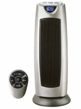 Kpt-2000br Geneva Industrial Ceramic Oscillating Tower Heater 2 Settings Remote Control -