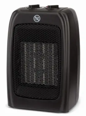 Ptc-901 Geneva Industrial 6 Pack - Portable Ceramic Space Heater 2 Settings Black