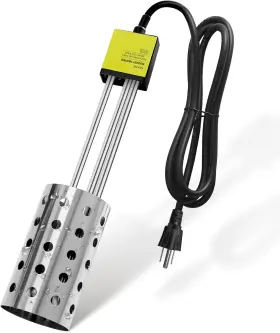 1000w Gesail 616010850506 Ul-listed Electric Immersion Heater Bucket Water Silver